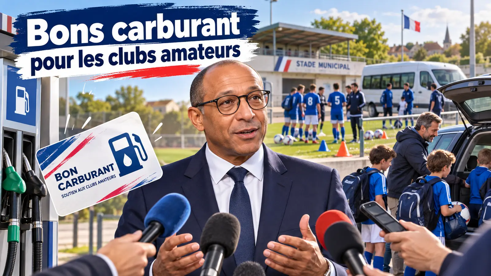 Aide carburant clubs amateurs : plus de 2,2 M€ versés aux 12 000 clubs