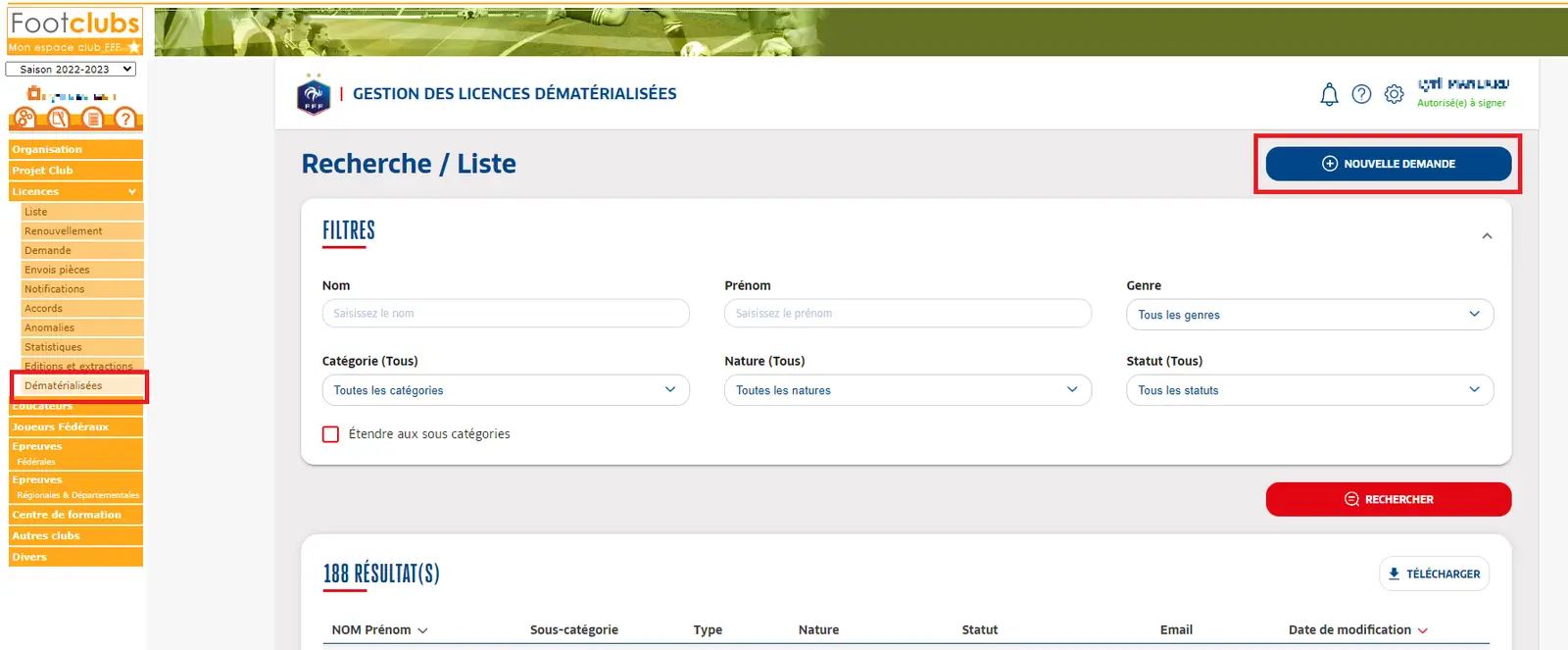 Comment créer une licence FFF sur Footclubs ? Le tutoriel pas à pas